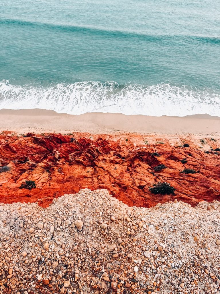 Explore Huelva & Algarve Authenticity Sustainability responsible tourism Excursions Falesia Beach Cliffs