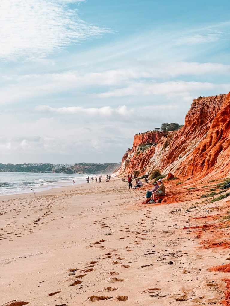 Explore Huelva & Algarve Authenticity Sustainability responsible tourism Excursions Praia Falesia Beach Central Algarve Cliffs