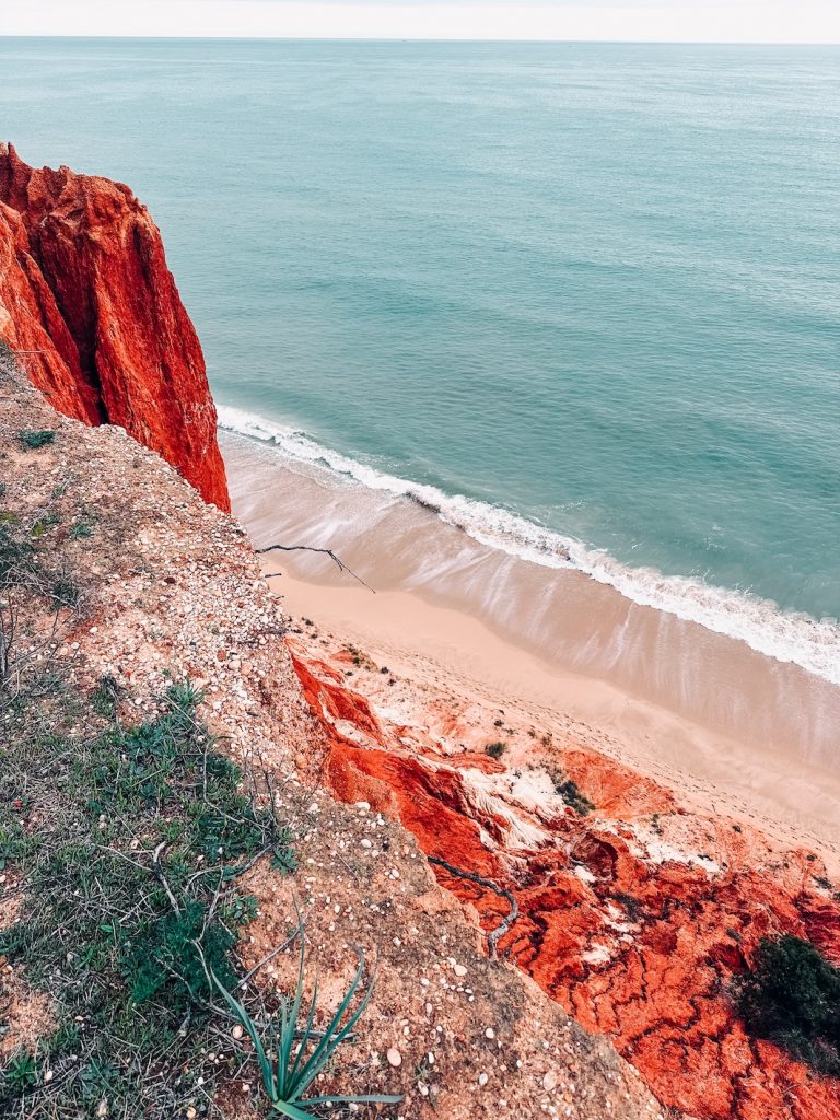 Explore Huelva & Algarve Authenticity Sustainability responsible tourism Excursions Praia Falesia Beach Central Algarve Cliffs